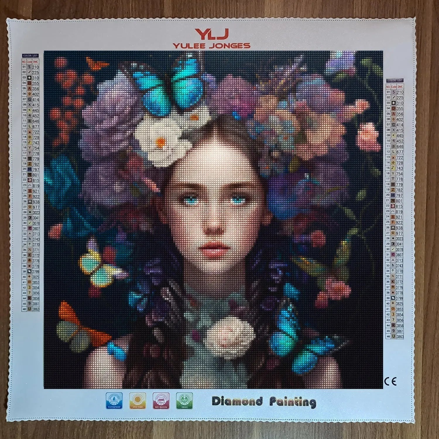 "Magical Butterfly Girl" - Full Drill Diamond Painting Kit - YLJ Art Shop - YuLee Jonges