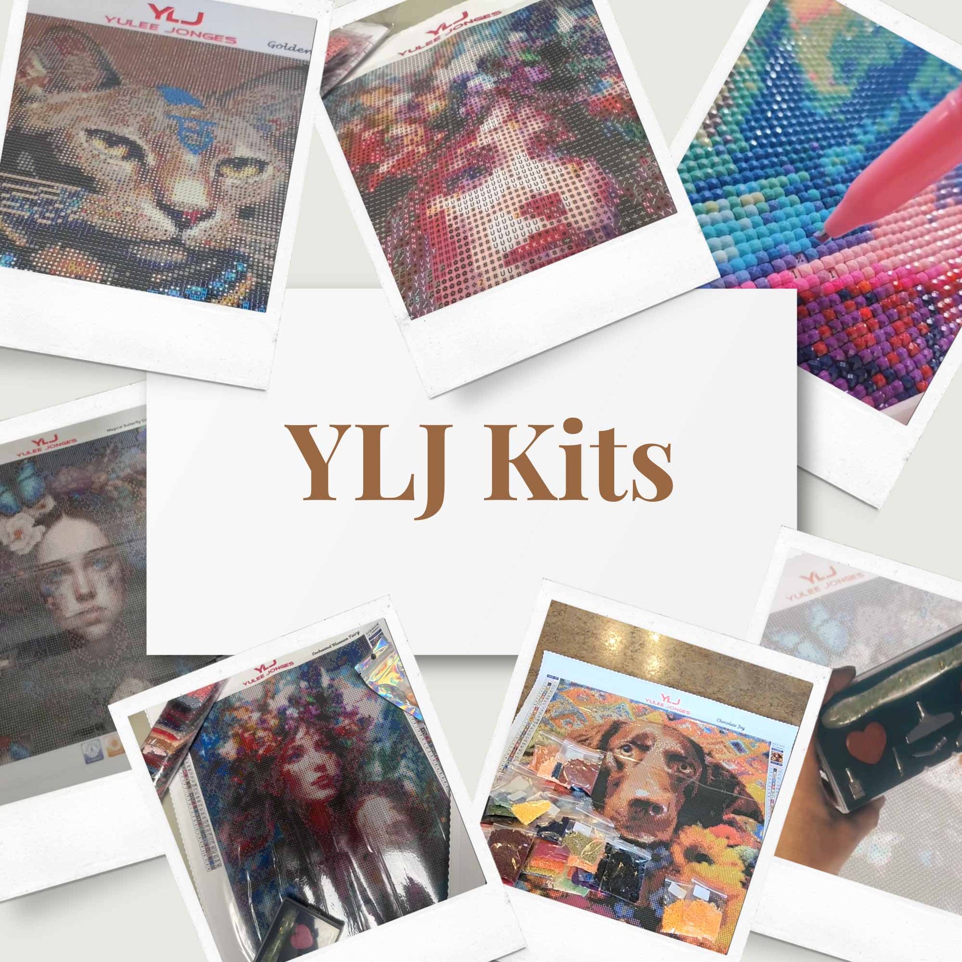 Psychedelic Tiger - Tiger Diamond Painting Kit - YLJ Art Shop - YLJ Art Shop