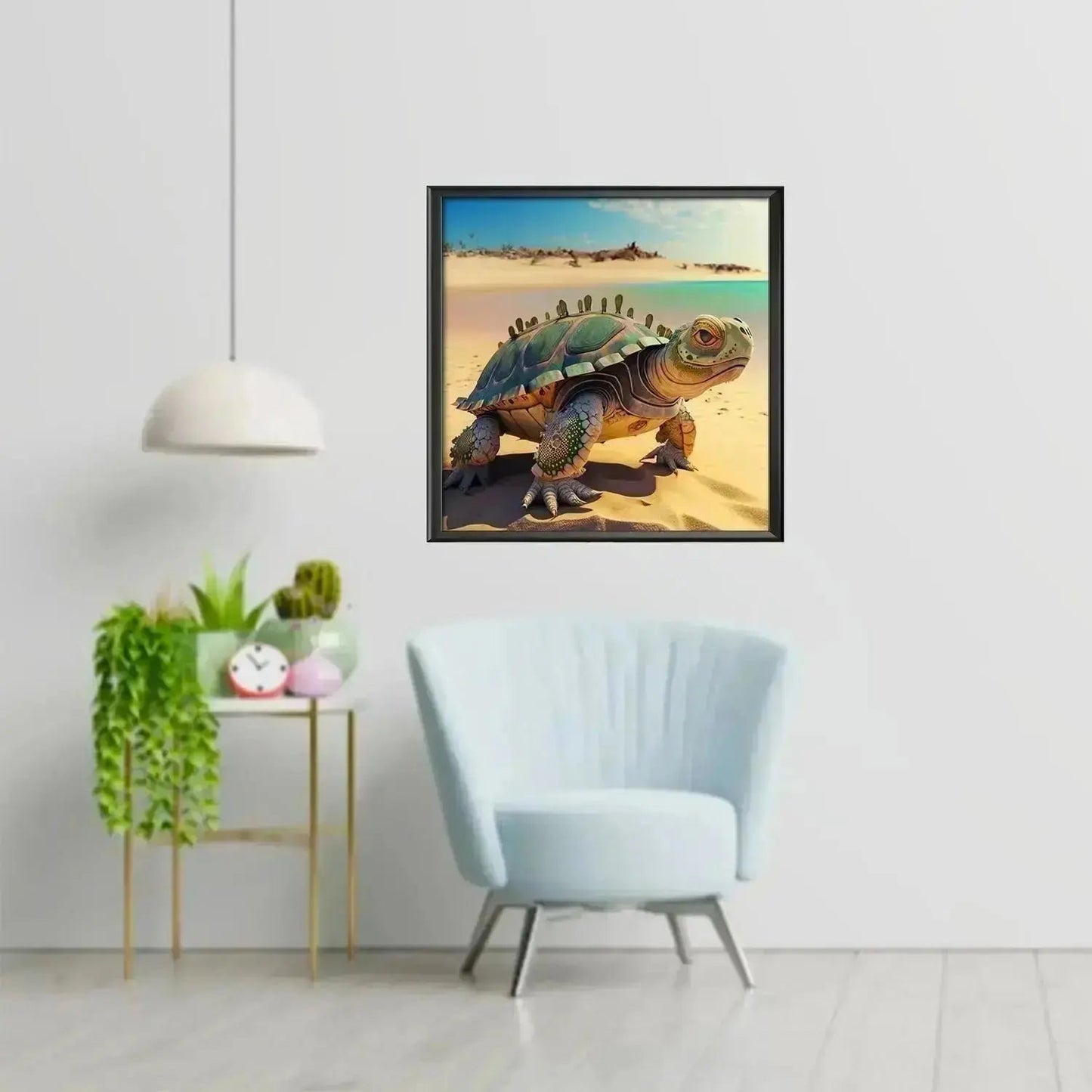 Seaside Haven - Turtle Diamond Painting Kit - YLJ Art Shop - YLJ Art Shop