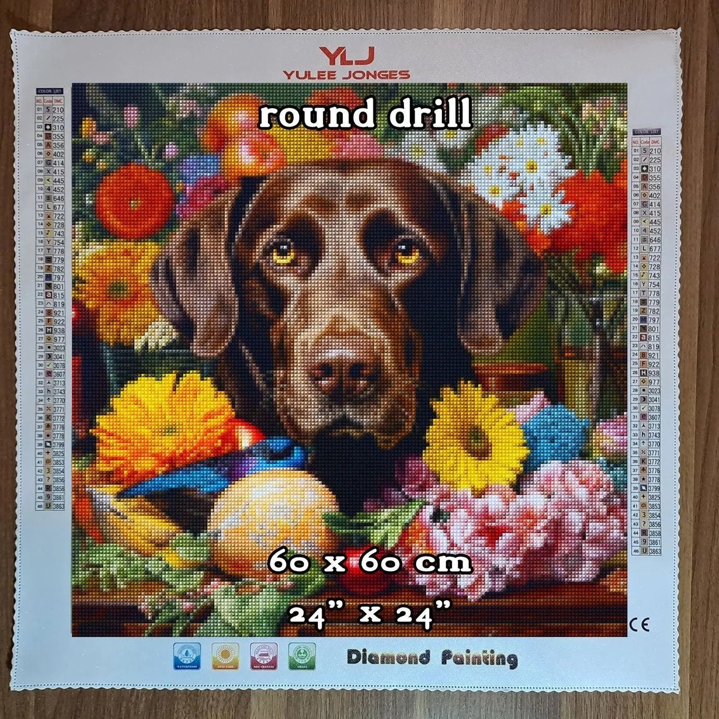 "Soulful Connection" - Full Drill Diamond Painting Kit - YLJ Art Shop - YuLee Jonges