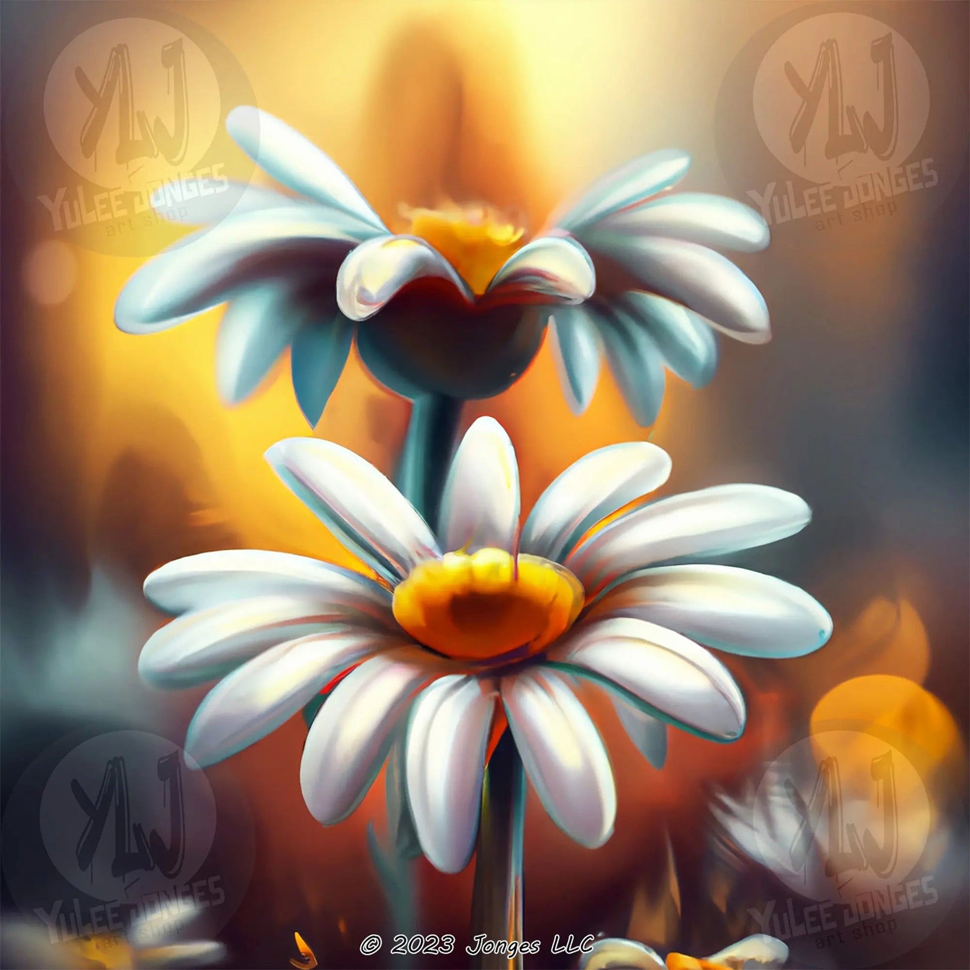 5D Diamond Art ~ Flowers #1 (30 x 30 cm) – Ponfel